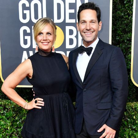 Paul Rudd along with his wife, Julie Yaeger